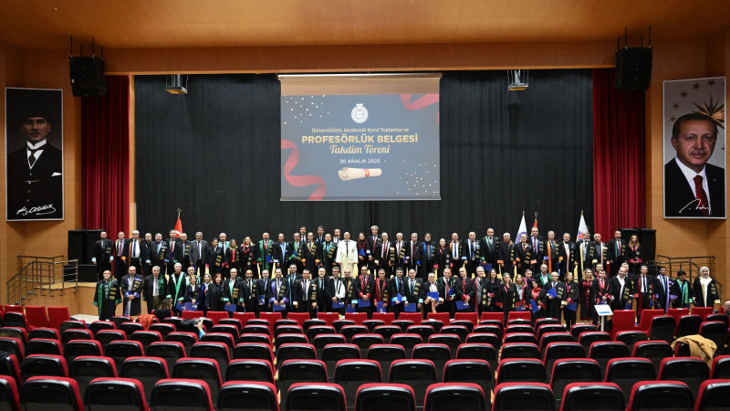 KSÜ’de Akademik Kurul Toplantısı ve Profesörlük Belgesi Takdim Töreni Düzenlendi