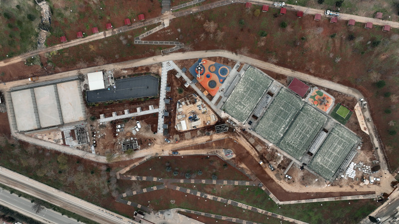 Şehrin Spor Vadisinde Son Hazırlıklar Yapılıyor