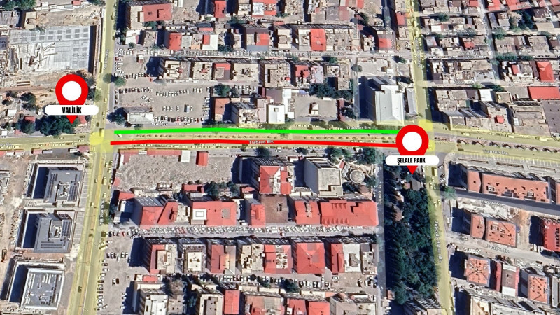 Trabzon Bulvarı’nda Geçici Trafik Düzenlemesi!