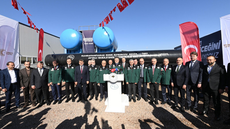 Bakan Yumaklı: “Kısık Projesiyle Kahramanmaraş’ın İçmesuyunu Güvence Altına Alıyoruz”