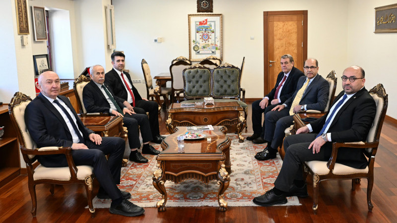 Kahramanmaraş Milletvekili Prof. Dr. Mehmet Şahin’den KSÜ Rektörü Prof. Dr. Alptekin Yasım’a Ziyaret