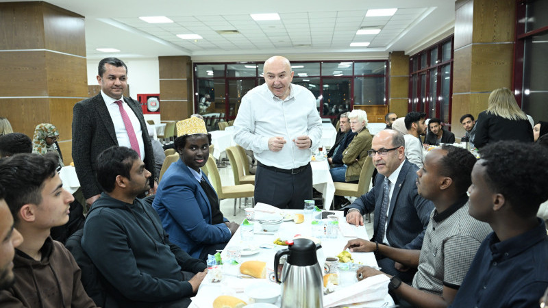 KSÜ'de Uluslararası Öğrencilerle Ramazan Buluşması