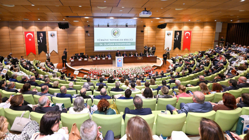 Başkan Görgel’den Türkiye Noterler Birliği Başkanı Alıcı’ya Tebrik