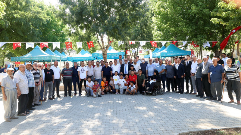 Yenilenen Dulkadiroğlu Parkı’nda Mahalle Toplantısı Gerçekleştirildi