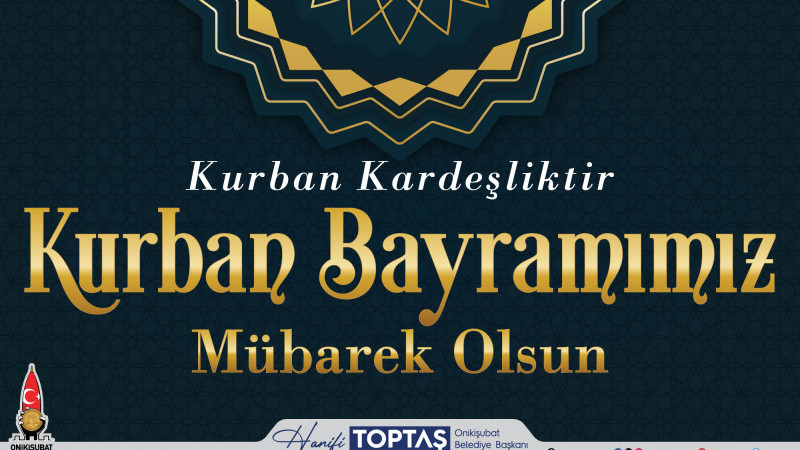 Başkan Toptaş’tan Kurban Bayramı mesajı
