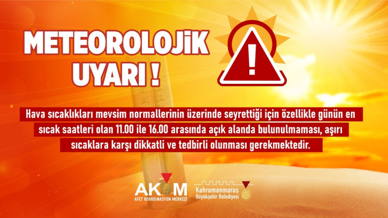 Vatandaşların Dikkatine! Termometreler 46 Dereceyi Gösterecek