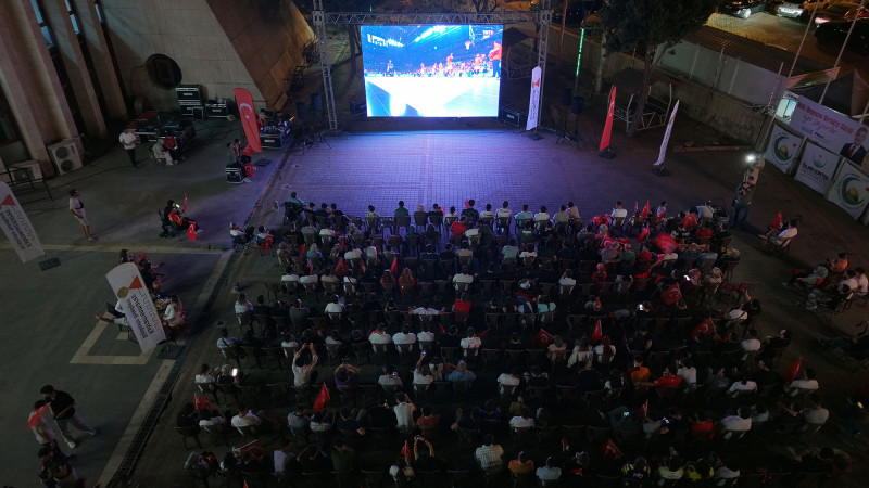 Kahramanmaraş Milli Maçta Tek Yürek Oldu