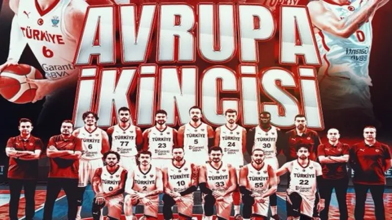 12 Dev Adam Avrupa ikincisi oldu! Tebrikler peş peşe geldi