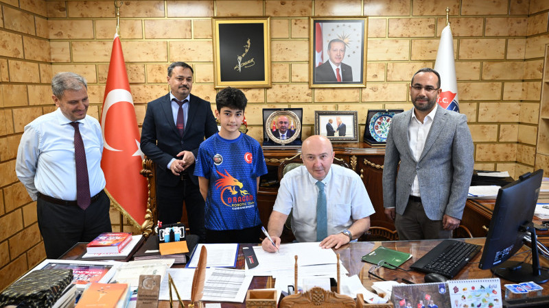 KSÜ ve Kahramanmaraş Teknokent’ten Genç Yeteneğe Sponsorluk Desteği