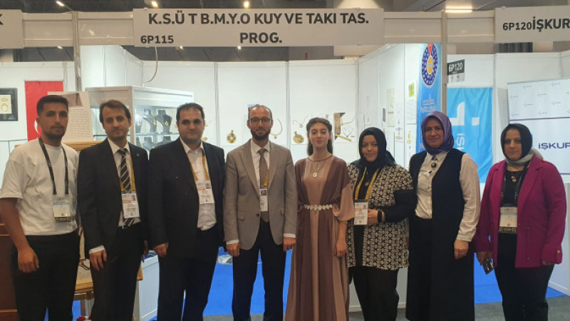 KSÜ, İstanbul Jewelry Show’da Kültürel Zenginlikleriyle İlgi Odağı Oldu