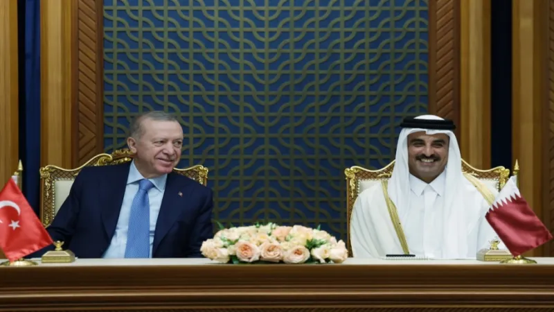 Cumhurbaşkanı Erdoğan Katar'da