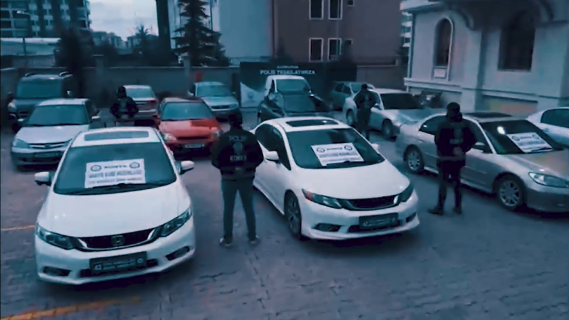 Change araç operasyonlarında 407 şüpheli yakalandı