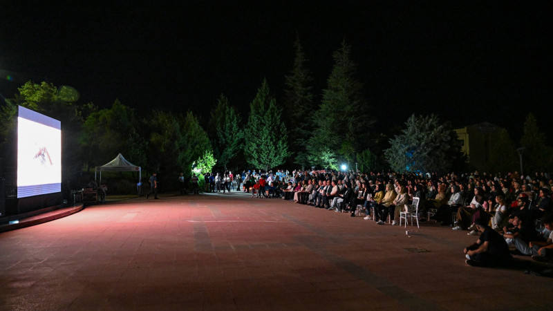 KSÜ’de Açık Hava Sinema Keyfi
