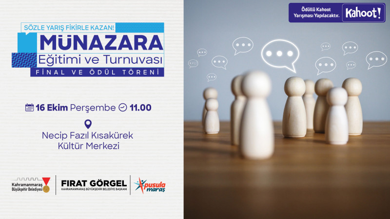 Büyükşehir’in Ödüllü Münazara Turnuvasında Final Heyecanı