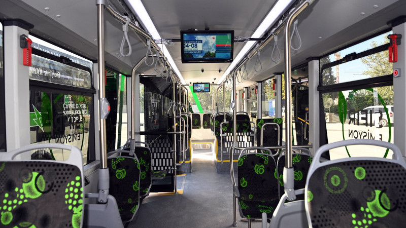 Şehrin İlk Elektrikli Otobüsleri Hayırlı Olsun