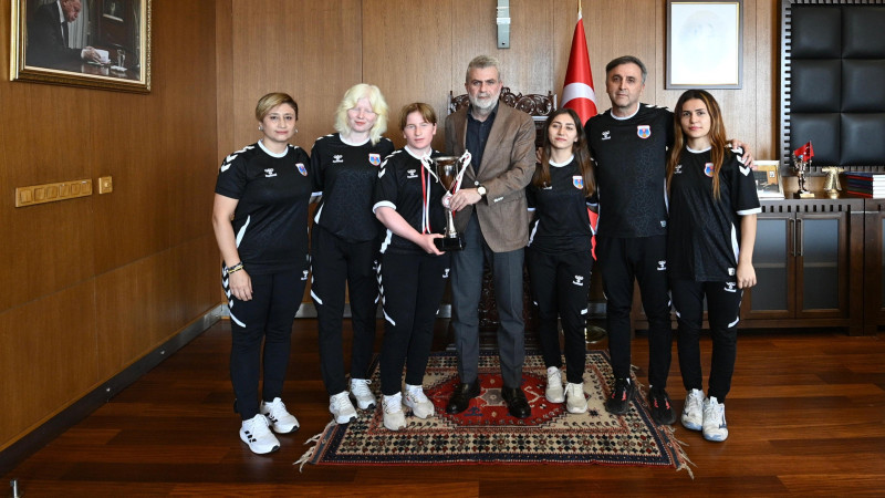 Büyükşehir’in Kadın Goalball Takımı, Türkiye’ye Gelmeyen Tek Kupaya Talip