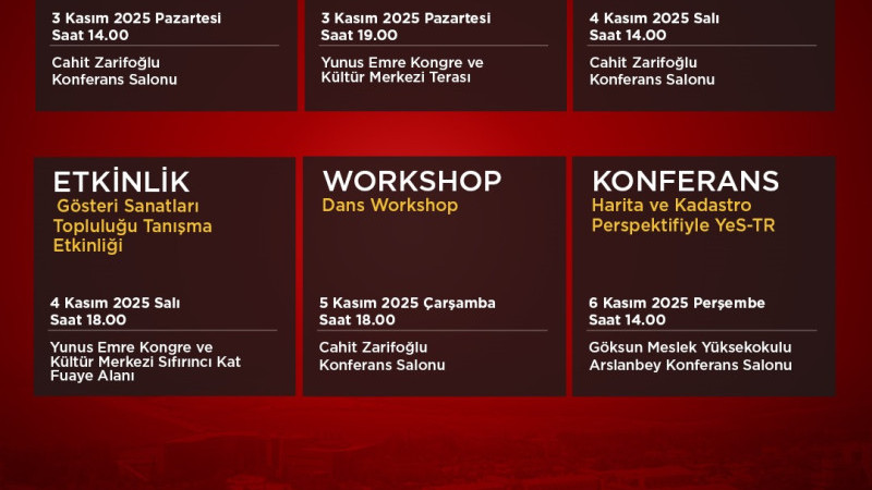 KSÜ Etkinlik Şöleni