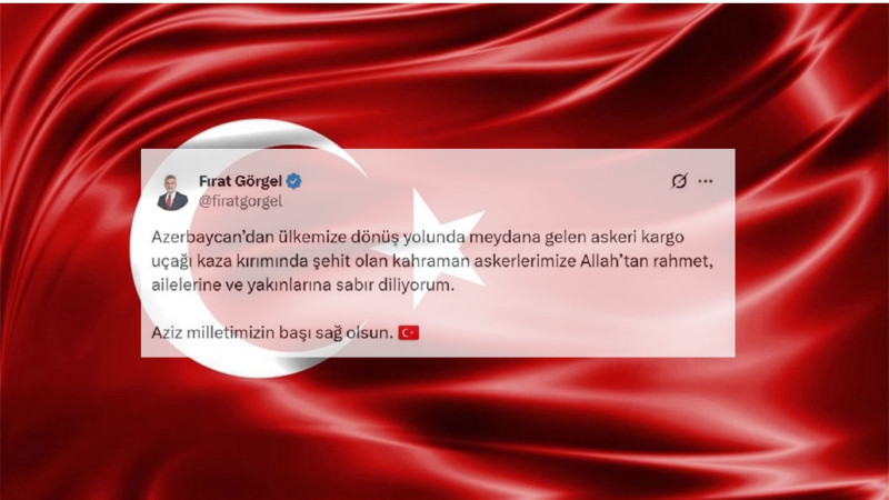 Başkan Görgel: “Aziz Milletimizin Başı Sağ Olsun”